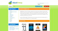 Desktop Screenshot of ebookfrenzy.com
